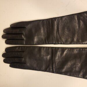 Vintage Soft Leather Long Gloves